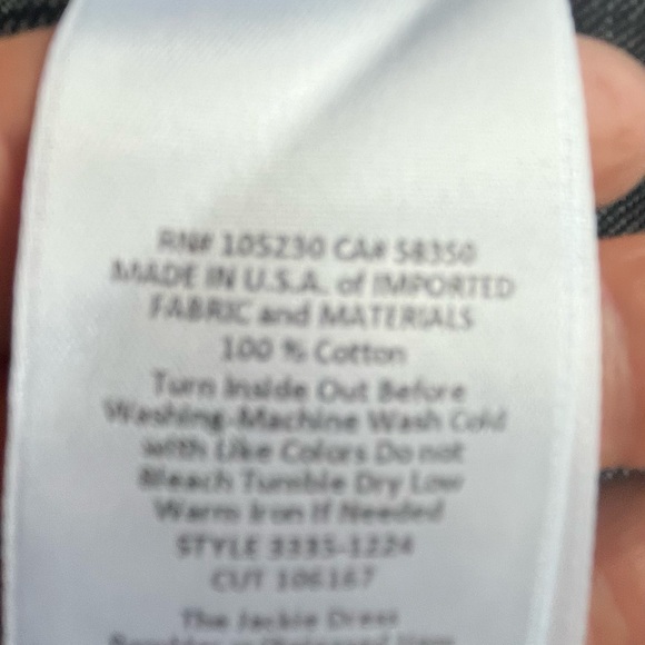 Current Elliott The Jackie denim snap front shirt dress midi belted size 1 small - Picture 7 of 7